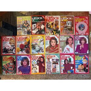 McCall's Needlework Crafts Lot of 17 Magazines Vintage 70’s 80s